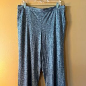 Loose fitting grey dress pants